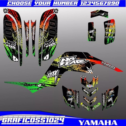 Yamaha raptor 660 - raptor, graphics